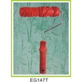 thumbnail image 2 of facefd Various Embossed Pattern Painting Roller With Plastic Handle Brush Tool 7" I, 2 of 2