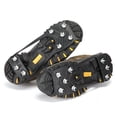 thumbnail image 4 of 2x1 Par 8 Dientes Antideslizante Hielo Nieve Zapato Caminar Tacos Empuñaduras Crampon Tracción M Sunnimix Tacos para caminar sobre hielo y nieve, 4 of 8