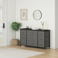 thumbnail image 4 of Wide Dresser with 10 Large Drawers for 55'' Long TV Stand with Power Outlet Entertainment Center for Bedroom, Living Room, Closet, Entryway, Sturdy Metal Frame, 4 of 9