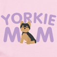 thumbnail image 2 of CafePress - Yorkie Mom Baby Light Bodysuit - Baby Light Bodysuit, Size Newborn - 24 Months, 2 of 4