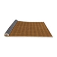 thumbnail image 2 of Ahgly Company Indoor Rectangle Solid Orange Modern Area Rugs, 7' x 9', 2 of 4
