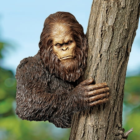 bashful yeti tree sculpture