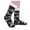 Black, variant on Beppter Women's Winter Super Soft Warm Fuzzy Fleece-Lined Grippers Slipper Socks