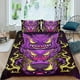 thumbnail image 2 of Gengar Conjunto de sábanas temático, trío de piezas, cómodo y amigable con la piel, diseño único, regalo de decoración para el hogar para familiares, amigos y fans,173cm *218cm, 2 of 6