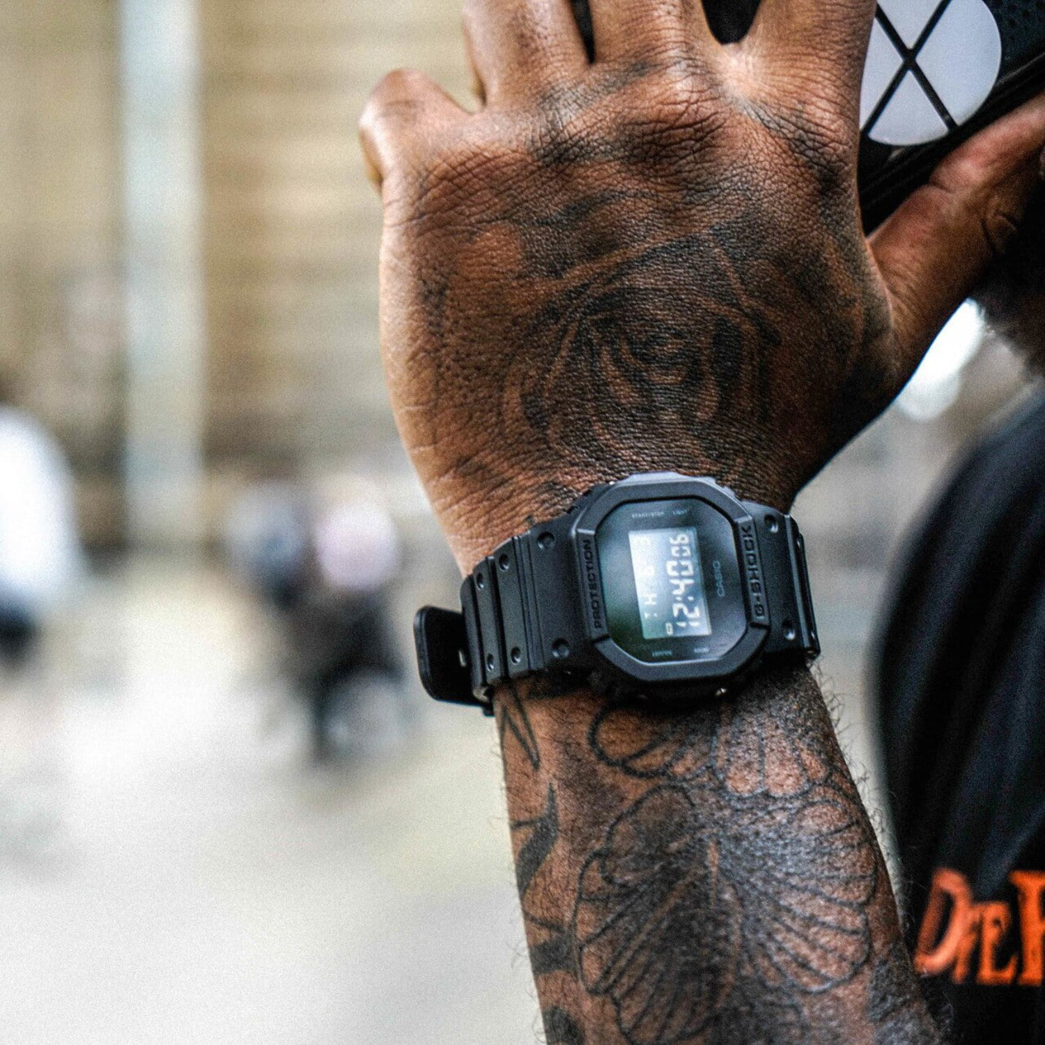 Casio G-Shock Men's Outdoor Watch, DW5600BB-1, Water Casio G-Shock Men's Outdoor Watch, DW5600BB-1, Water