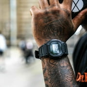Casio G-Shock Black Water Resistant Digital Men's Outdoor Watch - DW5600BB-1