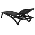thumbnail image 3 of Compamia Pacific Chaise Lounge with Black Sling in Black, 3 of 13