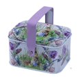 thumbnail image 2 of YUNAFFT Box Tinplate Box Easter Cookie Jar Easter Party Supplies Easter Packaging Tin Cookie Tins with Lid Easter Present Wedding Cards Cartoon Candy Holder Baby Snack Props, 2 of 6