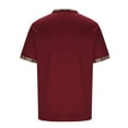 thumbnail image 5 of Fnnxeal Mens Polo Shirts, Collared Summer Casual Shirt With Short Sleeves Lightweight Solid Shirt for Men Red, 5 of 5