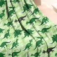 thumbnail image 3 of Green Cartoon Dinosaurs Camouflage Pattern Blanket,Comfortable Soft Flannel Throw Blanket,All Season,Warm Lightweight Blankets for Sofa Bed Couch Living Room Chair,50"x60", 3 of 4