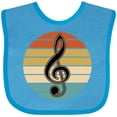 thumbnail image 3 of Inktastic Music Treble Clef Marching Band Boys or Girls Baby Bib, 3 of 4