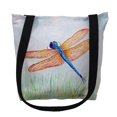 thumbnail image 1 of Sac Fourre-Tout Libellule 13 x 13 Po, Ambre et Bleu, 1 of 1