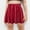 Red, variant on Mgmyaa Girls' Square Sequins Pleated Skirt, Shiny Dance Princess Half Short Skirt, Comfortable and Elegant for Ages 4-14 Years