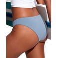 thumbnail image 5 of CRZ YOGA Low Waisted Bikini Bottom for Women Basic Bathing Swimsuit Swim Briefs, 5 of 5