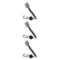 thumbnail image 1 of Redempat Stainless Steel Golf Club Brush Portable Solid Color Shoe Brushes Pink with Lid 3Set, 1 of 6