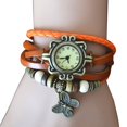 thumbnail image 2 of Xinyolin Watches Faux Leather Adjustable Metal Fashion - Weave Wrap Watches for Daily Wear, 2 of 8