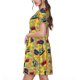 thumbnail image 2 of Disketp 90s Audio Tape para Vestido de Manga Corta para Mujeres, Vestidos de Verano para Mujeres, Casual y Holgado para la Playa, 2 of 6