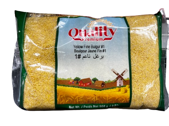 Quality Yellow Bulgur Fine Qty Yellow Bulgur Fine-907g