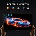 thumbnail image 2 of TUTT 13.3" OLED Portable Monitor – FHD USB-C IPS Panel, Screen Extender for Mobile Laptop | OL3, 2 of 16