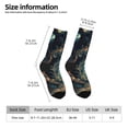 thumbnail image 2 of Balery Enchanted Forest Skull Path Calcetas Largas con Estampado para Hombre y Mujer – Suaves y Transpirables, Talla Única (US 5-11), 2 of 6