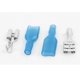 thumbnail image 3 of Conectores de terminal de crimpado hembra de 19 mm de longitud, 20 piezas + funda aislante, 3 of 3