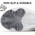 thumbnail image 4 of CHICVOMEY Running Shoes for Men Platform Thick Sole Non Slip Durable Shock Absorbing Air Cushion Breathable Lightweight for Summer Daily Walking & Running Unisex, 4 of 7