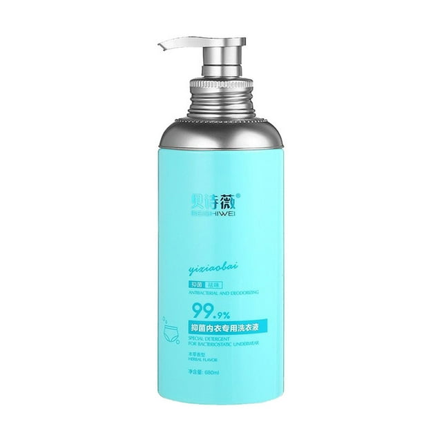 fheaev Underwear Laundry Detergent Underwear Cleaning Solution Fragrances Household Laundry Detergent 680ml