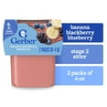 thumbnail image 3 of (4 pack) Gerber 2nd Foods Baby Food, Banana Blackberry Blueberry, 4 oz Tubs (2 Pack), 3 of 17