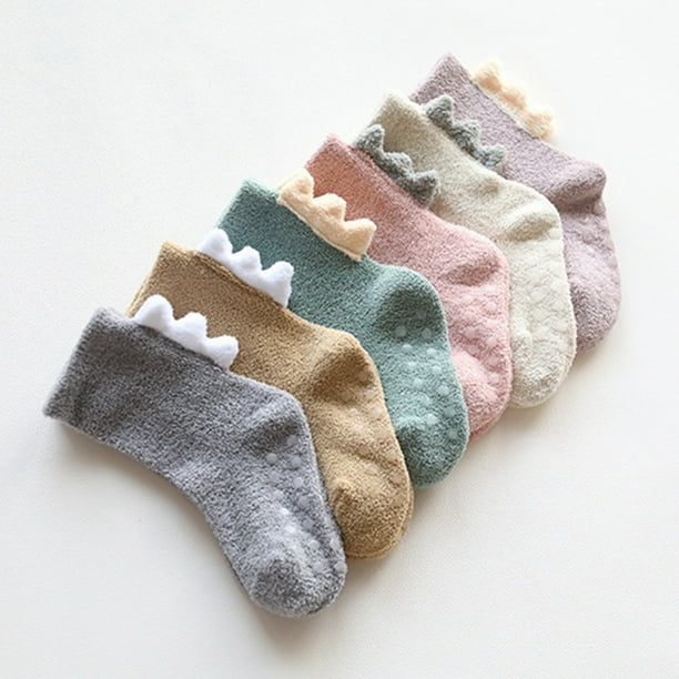Aofa Kids Fuzzy Socks for Toddler Girls Baby Warm Winter Sock