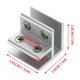 thumbnail image 3 of Abrazadera De Aluminio Para Vidrio 90 Abrazadera De Vidrio Ajustable Abrazadera De Vidrio Adecuada Para Vidrio De 4 A 8 Mm De Grosor, 3 of 6