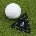 thumbnail image 1 of DYNWAVECA Reader Ball Marker - High-precision, Professional, Stylish And Compact - Gift for Golfers (men And Women) - Golf Reading Aid Triangle, 1 of 10