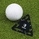 thumbnail image 5 of Marcador de pelotas de golf, ayuda para leer pelotas de golf, práctico, compacto y adecuado para hombres. Triángulo, 5 of 9