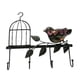 thumbnail image 2 of Vintage Metal Wall Mount 4 Hook Rack Toal Ropa Perchero Baoblaze none, 2 of 9