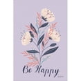 thumbnail image 2 of Great Art Now Modern Floral I Lilac by Becky Thorns, Framed Wall Art, 14.5W x 21H, 2 of 2