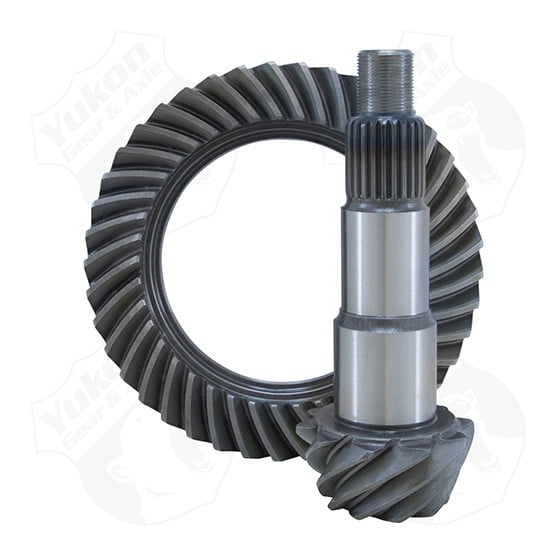 Yukon Gear & Axle Differential Ring and Pinion YG D30JL-456R DANA 30 Axle; 186 Millimeter Ring Gear; 4.56 Ratio