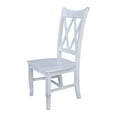 thumbnail image 4 of International Concepts Double XX Back Unfinished Wood Chair, 4 of 9