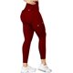 thumbnail image 3 of Pantalones de yoga de cintura alta para mujer con bolsillos elásticos y cónicos, pantalones de entrenamiento para levantamiento de glúteos, pantalones de chándal, 3 of 5