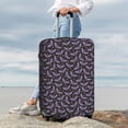 thumbnail image 7 of Fuzoiu Bat Purple Print Suitcase Cover,Washable Luggage Covers for Suitcase,Elastic Luggage Protector Cover,Scratch Resistant Travel Suitcase Covers-X-Large, 7 of 7