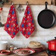 thumbnail image 6 of Red Independence Day Kitchen Towels Set of 4, American Stars 250th Anniversary Absorbent Dish Towels for Kitchen, Microfiber Hand Towel, Quick Drying Tea Towel for Cleaning Decorative Dishcloths, 6 of 7