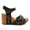 thumbnail image 2 of Sandalias con plataforma Exterior Piel vegana Color Negro Para Mujer De RBCOLLECTION, 2 of 3