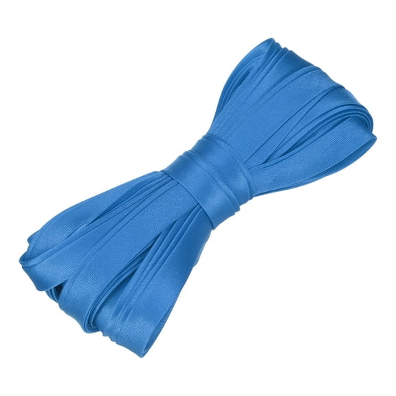 Uxcell Double Fold Bias Tape 2/5 Inch x 5.5 Yards Satin Pre-fold Tape Red48