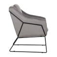 thumbnail image 3 of LeisureMod Harmony Velvet Accent Armchair, 3 of 5
