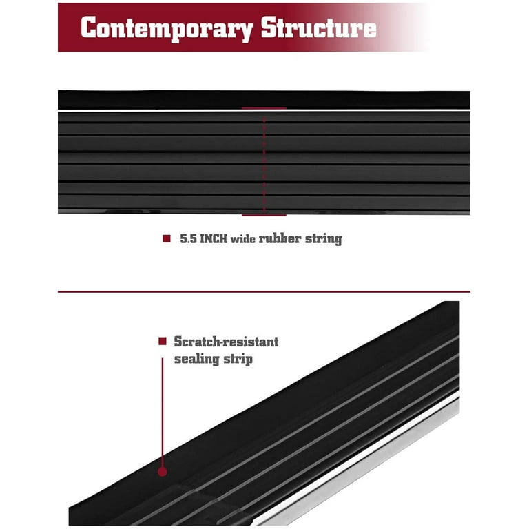 TAC Side Steps Running Boards Compatible with 2021-2023 Chevy 