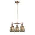 thumbnail image 6 of Innovations Lighting 207 Chatham Chatham 3 Light 24" Wide Chandelier - Copper, 6 of 7