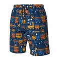 thumbnail image 5 of Naloa Funny Steam Train Men's Beach Shorts, Surfing shorts, Swim trunks, Quick Dry Swim Trunks for Surfing Beach Fun - 3X-Large, 5 of 9