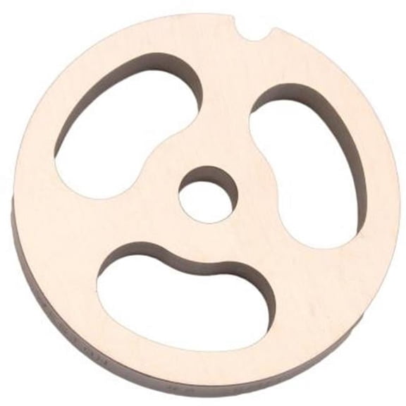 Weston 29-0840 No.8 28 mm Grinder Stainless Steel Stuffing Plate