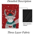 thumbnail image 4 of GZHJMY Garden Flag Double Sided Christmas Bull with Cocoa, Fade Resistant Yard Flag Durable Banner Indoor Outdoor Home Decor 12x18 Inch Yard Flags, 4 of 7