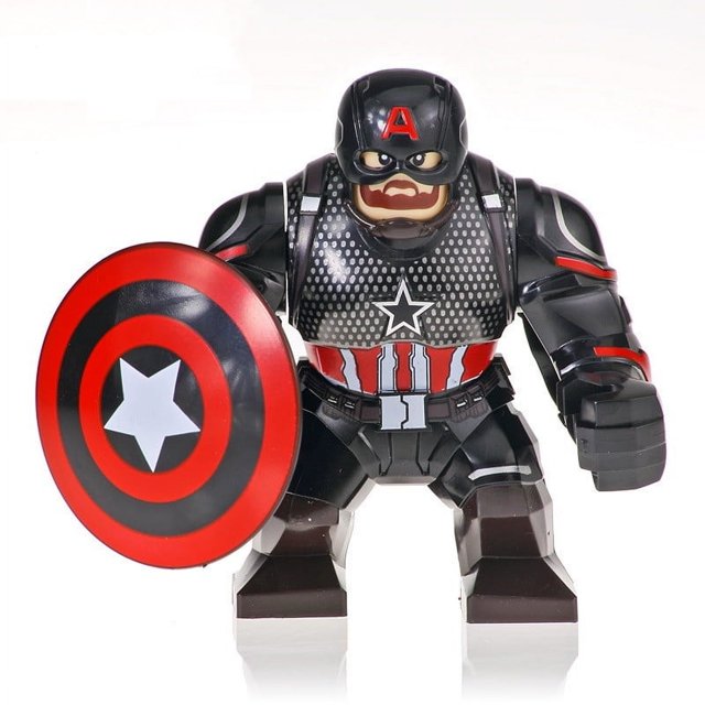 Bloques de construcción de Disney para niños, Mini modelo de figuras, Big Goblin, Spiderman, Iron Man, Venom, Capitán, Hawk, Deadpool, Armor Technic, City Gift Toys