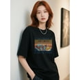 thumbnail image 5 of Bookworm Unisex Reading T-Shirt – Literary Graphic Tee for Book Lovers, Students, Teachers, and Writers – Soft Cotton Polyester Blend Casual Shirt for Men and Women Who Enjoy Books and Stories, 5 of 7