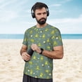 thumbnail image 4 of Wukai Cute Yoga Frogs Print Men's Short-Sleeved Mesh T-Shirt,Quick-Dry Short Sleeve Workout T-Shirt-XX-Large, 4 of 8